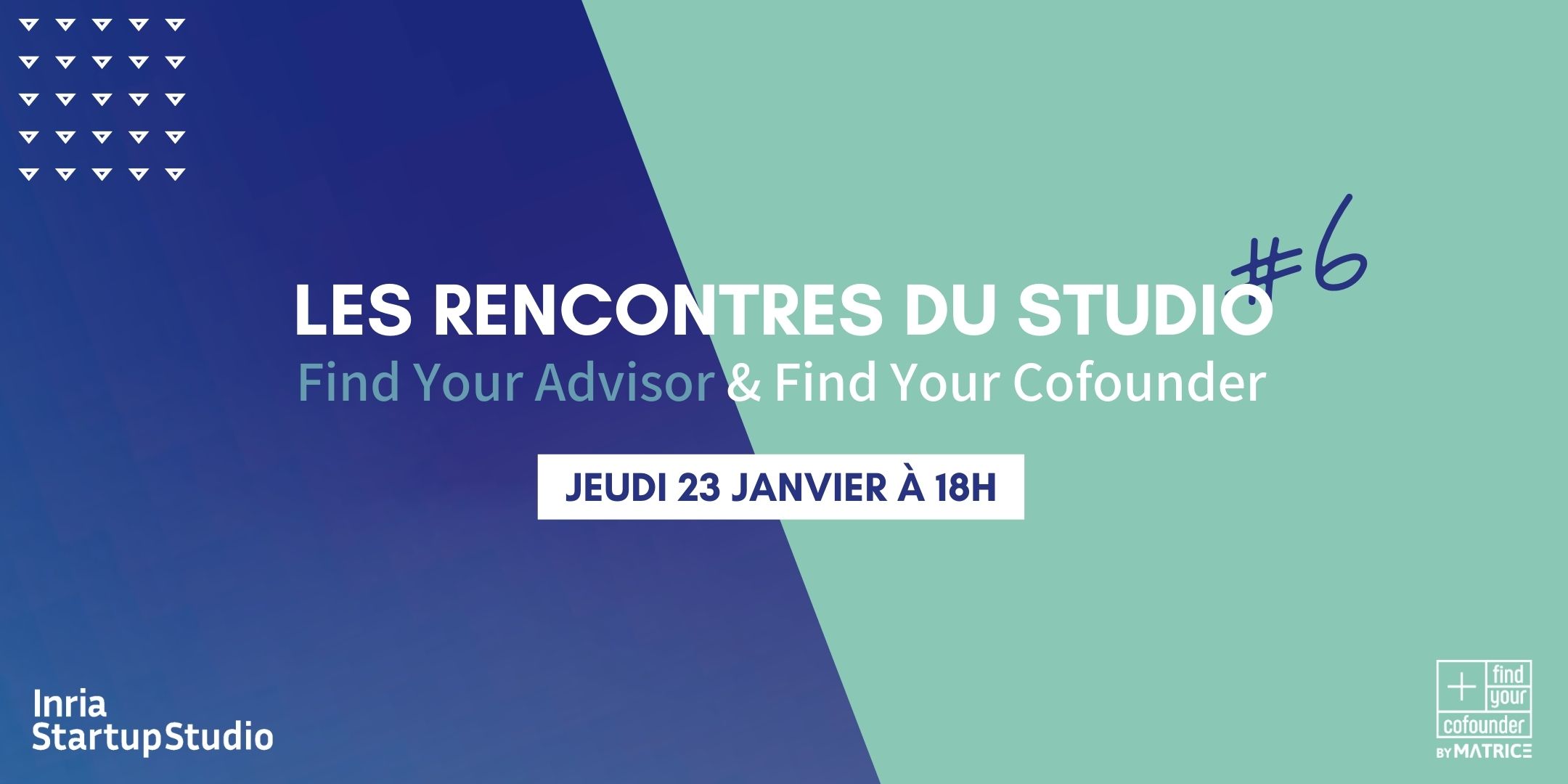 Les Rencontres du Studio : Comment Inria aide les futures startups deeptech à trouver leurs cofondatrices et advisors