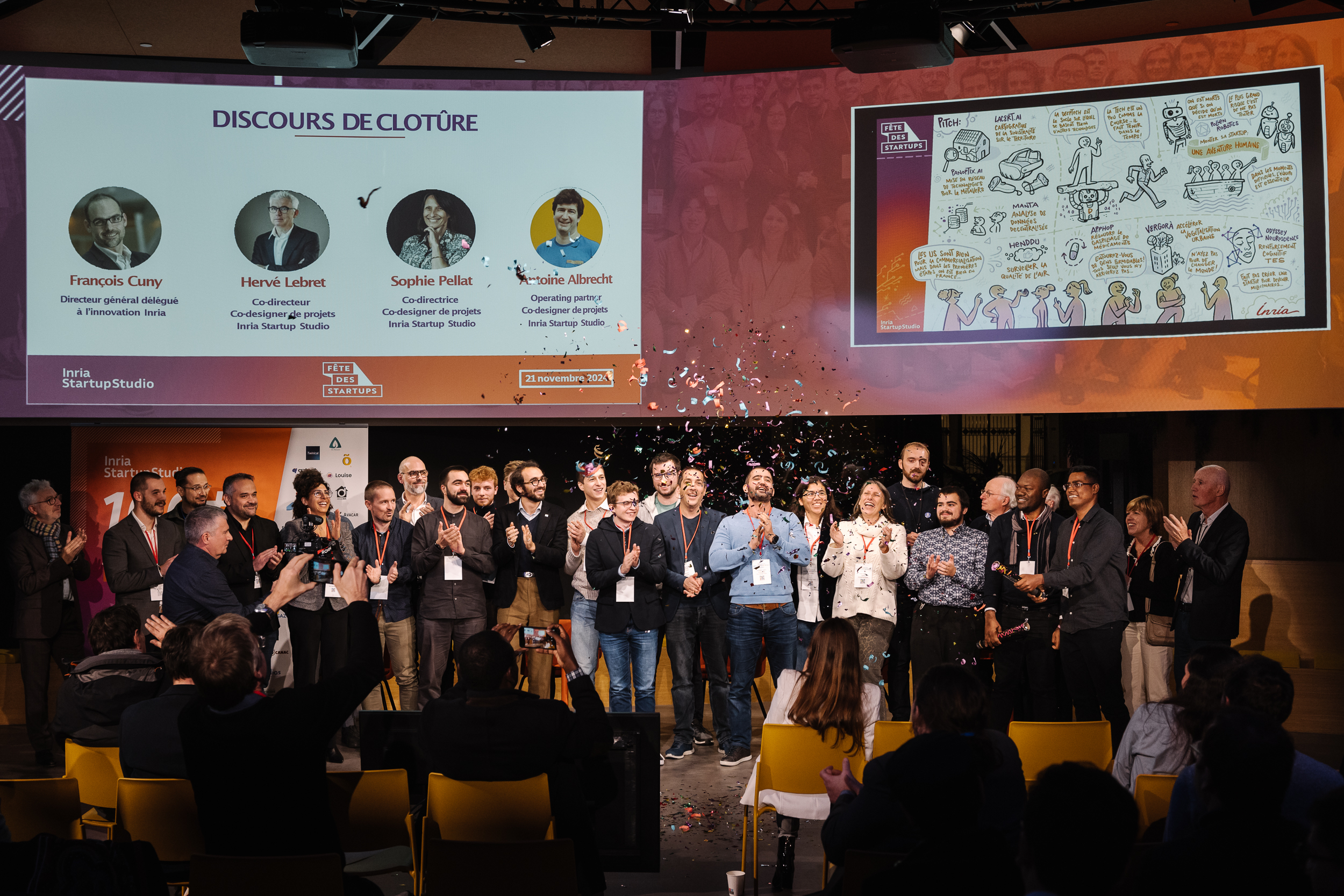 Fête des startups 2024: when Inria supports researchers on the road to entrepreneurship